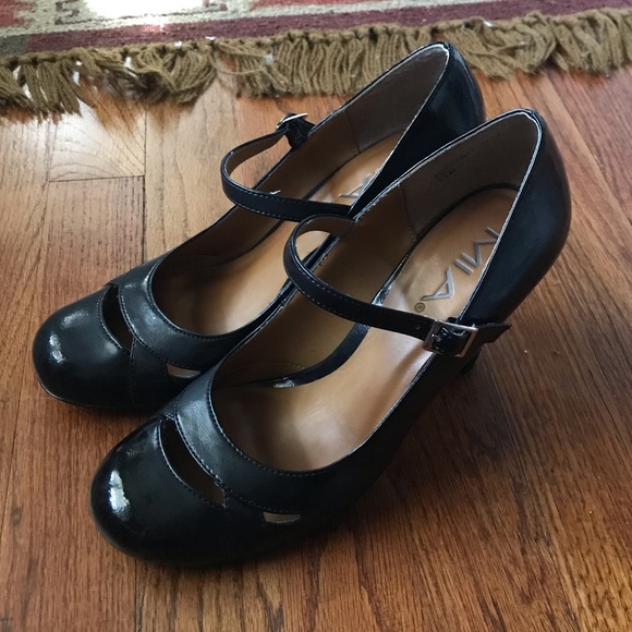 MIA Shoes - Black Mia Maryjanes